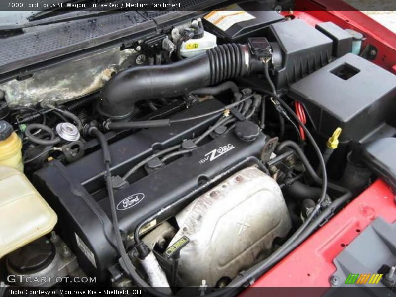 Infra-Red / Medium Parchment 2000 Ford Focus SE Wagon
