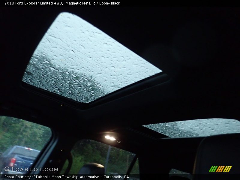 Magnetic Metallic / Ebony Black 2018 Ford Explorer Limited 4WD