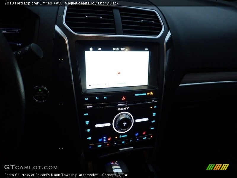 Magnetic Metallic / Ebony Black 2018 Ford Explorer Limited 4WD