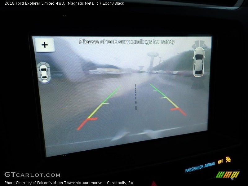 Magnetic Metallic / Ebony Black 2018 Ford Explorer Limited 4WD