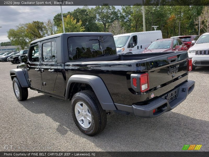 Black / Black 2020 Jeep Gladiator Sport 4x4