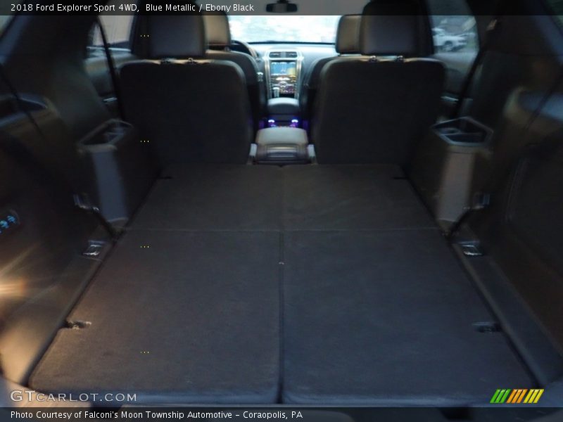 Blue Metallic / Ebony Black 2018 Ford Explorer Sport 4WD