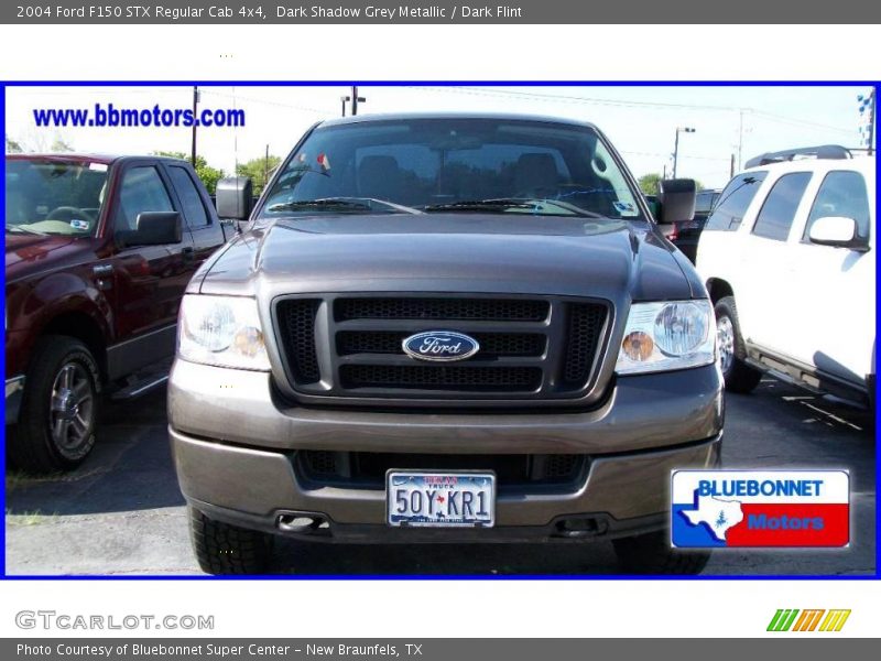Dark Shadow Grey Metallic / Dark Flint 2004 Ford F150 STX Regular Cab 4x4