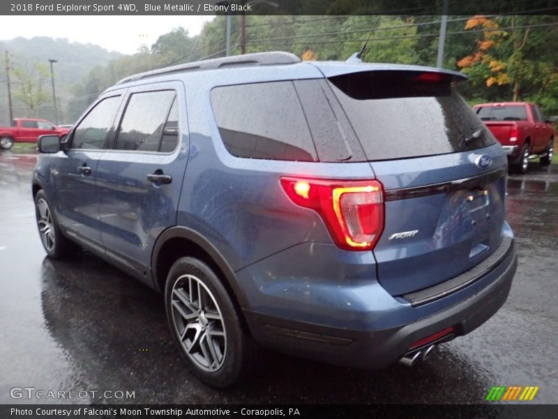 Blue Metallic / Ebony Black 2018 Ford Explorer Sport 4WD