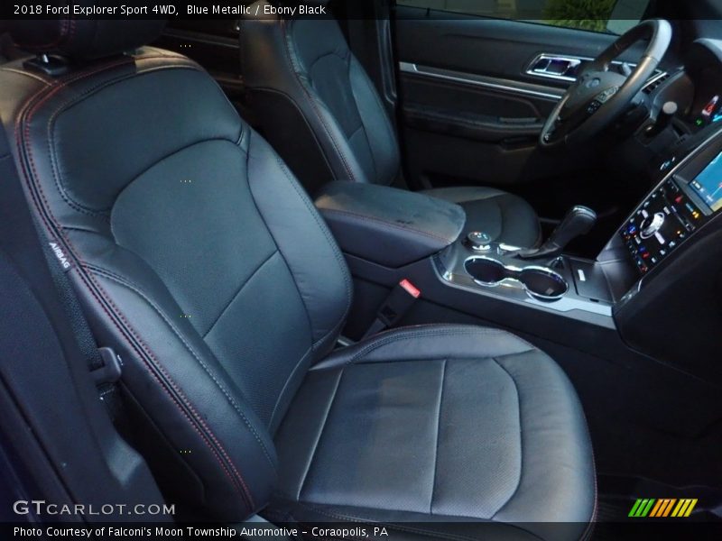 Blue Metallic / Ebony Black 2018 Ford Explorer Sport 4WD