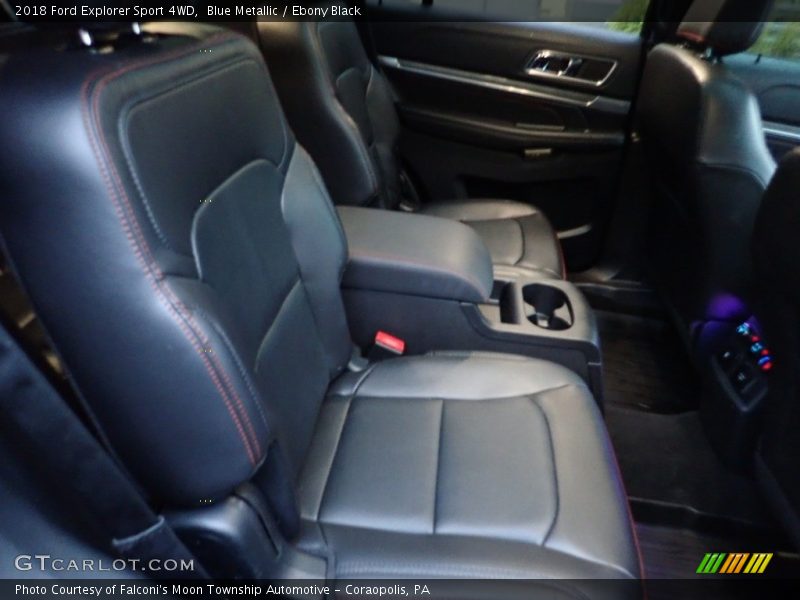 Blue Metallic / Ebony Black 2018 Ford Explorer Sport 4WD