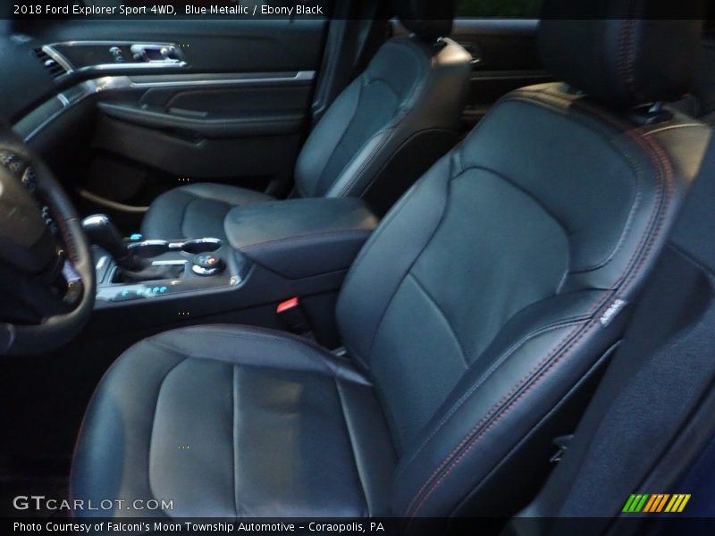 Blue Metallic / Ebony Black 2018 Ford Explorer Sport 4WD