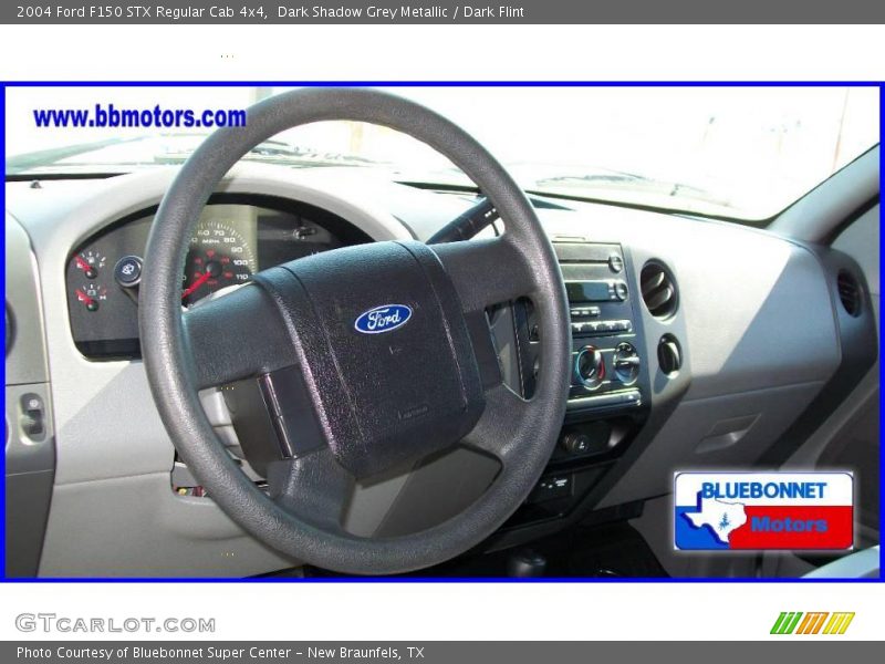 Dark Shadow Grey Metallic / Dark Flint 2004 Ford F150 STX Regular Cab 4x4