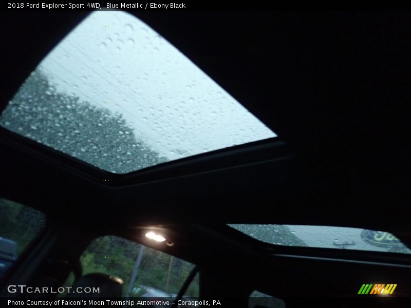 Blue Metallic / Ebony Black 2018 Ford Explorer Sport 4WD