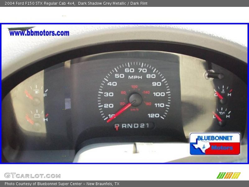 Dark Shadow Grey Metallic / Dark Flint 2004 Ford F150 STX Regular Cab 4x4