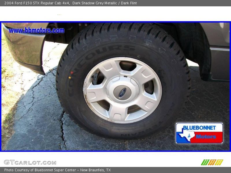 Dark Shadow Grey Metallic / Dark Flint 2004 Ford F150 STX Regular Cab 4x4
