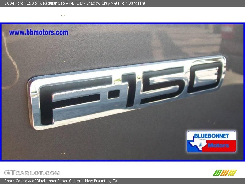 Dark Shadow Grey Metallic / Dark Flint 2004 Ford F150 STX Regular Cab 4x4