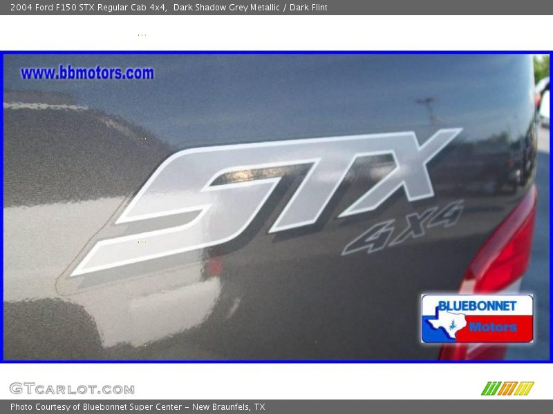 Dark Shadow Grey Metallic / Dark Flint 2004 Ford F150 STX Regular Cab 4x4