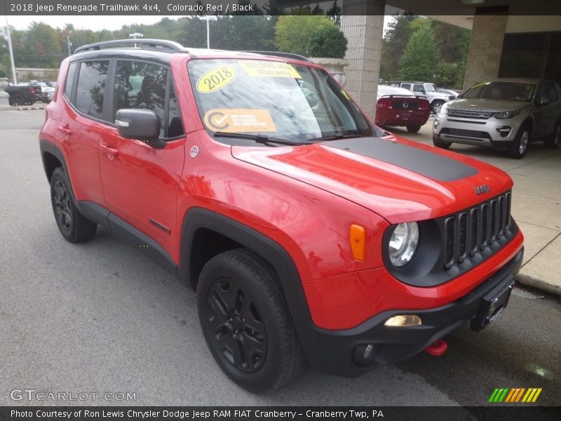 Colorado Red / Black 2018 Jeep Renegade Trailhawk 4x4