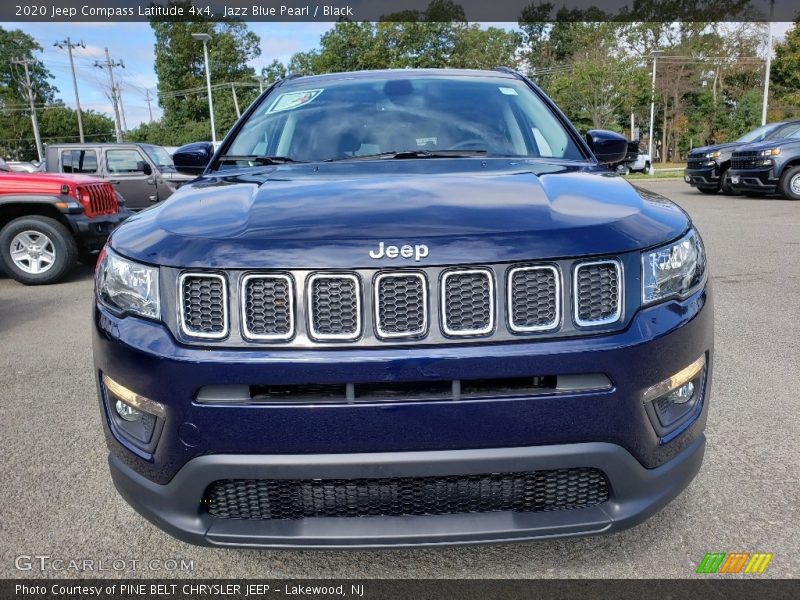 Jazz Blue Pearl / Black 2020 Jeep Compass Latitude 4x4