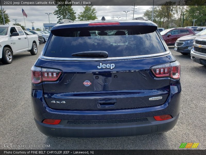 Jazz Blue Pearl / Black 2020 Jeep Compass Latitude 4x4
