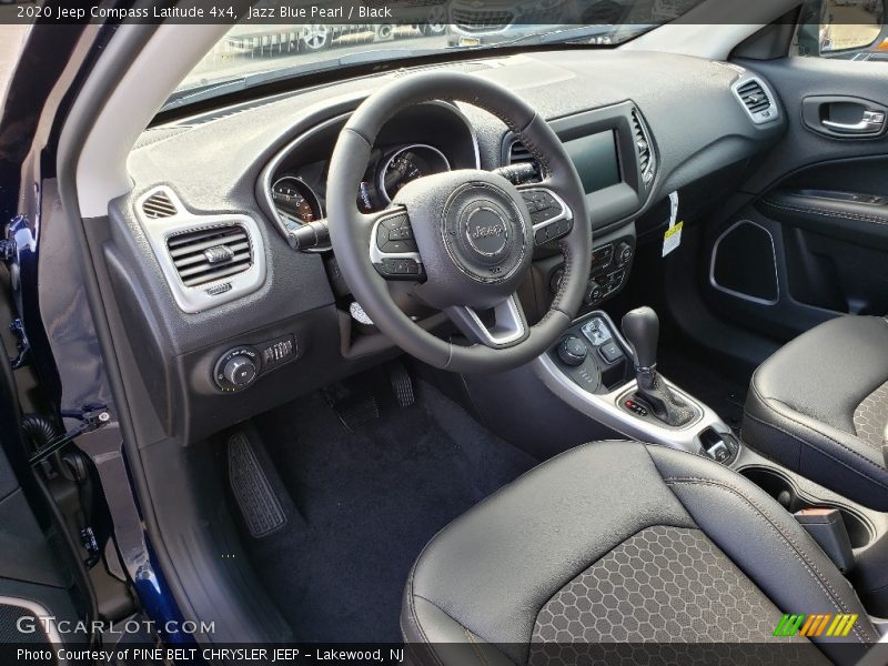 Jazz Blue Pearl / Black 2020 Jeep Compass Latitude 4x4