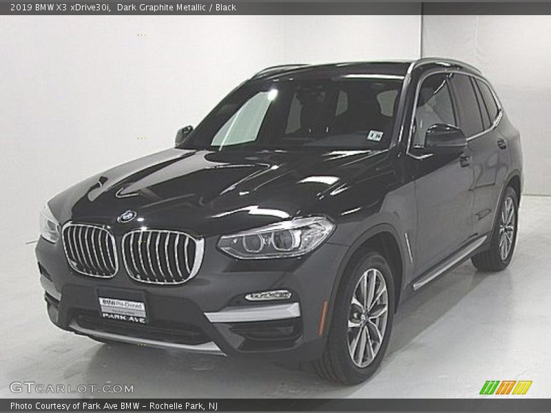 Dark Graphite Metallic / Black 2019 BMW X3 xDrive30i
