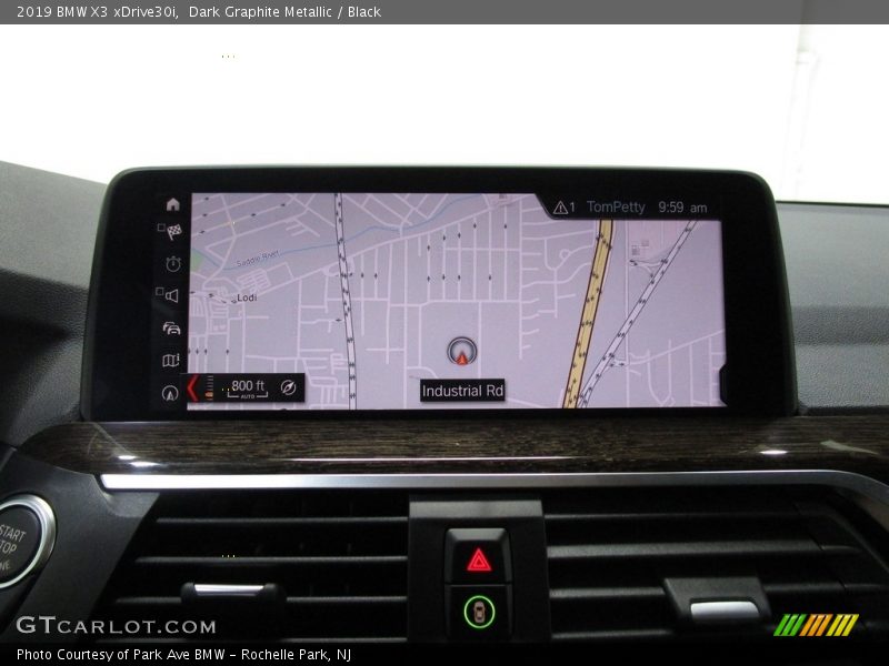 Dark Graphite Metallic / Black 2019 BMW X3 xDrive30i