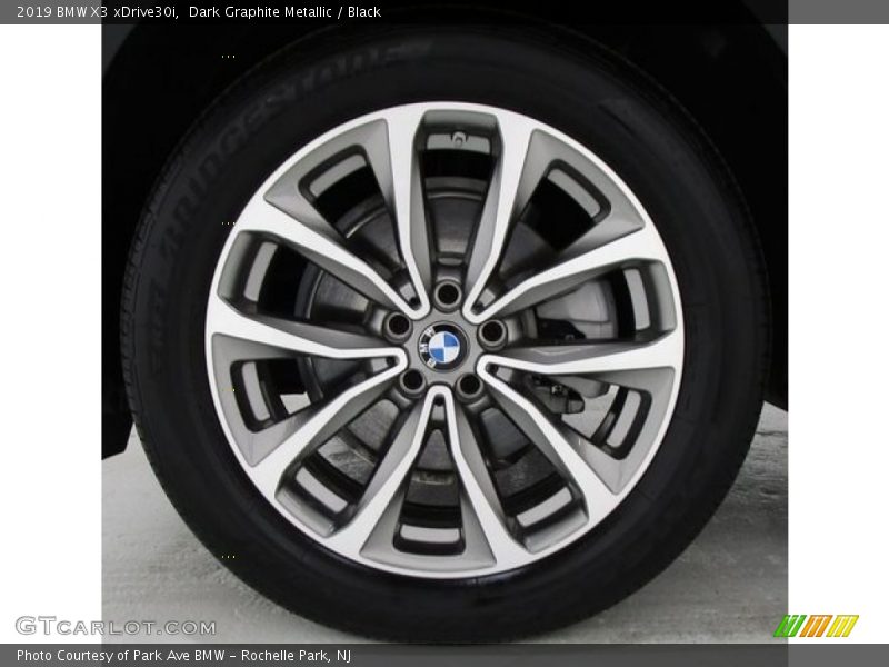 Dark Graphite Metallic / Black 2019 BMW X3 xDrive30i