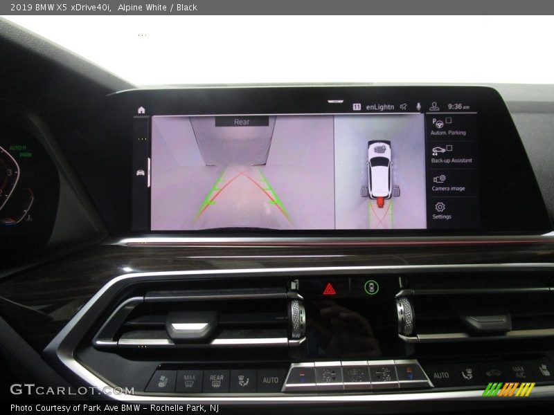 Alpine White / Black 2019 BMW X5 xDrive40i