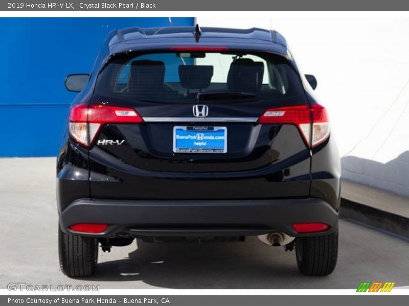 Crystal Black Pearl / Black 2019 Honda HR-V LX