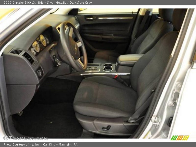Bright Silver Metallic / Dark Slate Gray 2009 Chrysler 300 LX