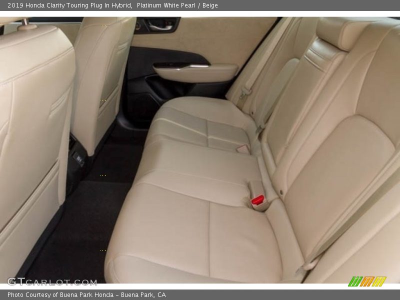 Platinum White Pearl / Beige 2019 Honda Clarity Touring Plug In Hybrid