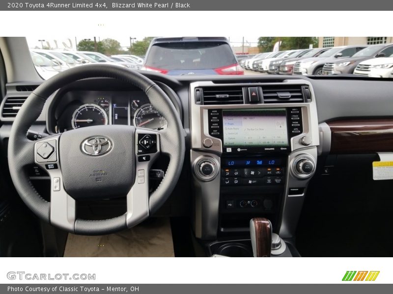 Dashboard of 2020 4Runner Limited 4x4