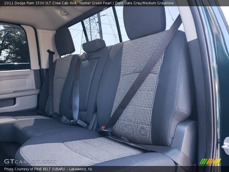 Hunter Green Pearl / Dark Slate Gray/Medium Graystone 2011 Dodge Ram 1500 SLT Crew Cab 4x4