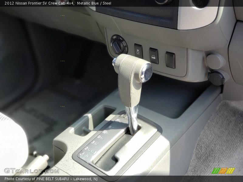 Metallic Blue / Steel 2012 Nissan Frontier SV Crew Cab 4x4