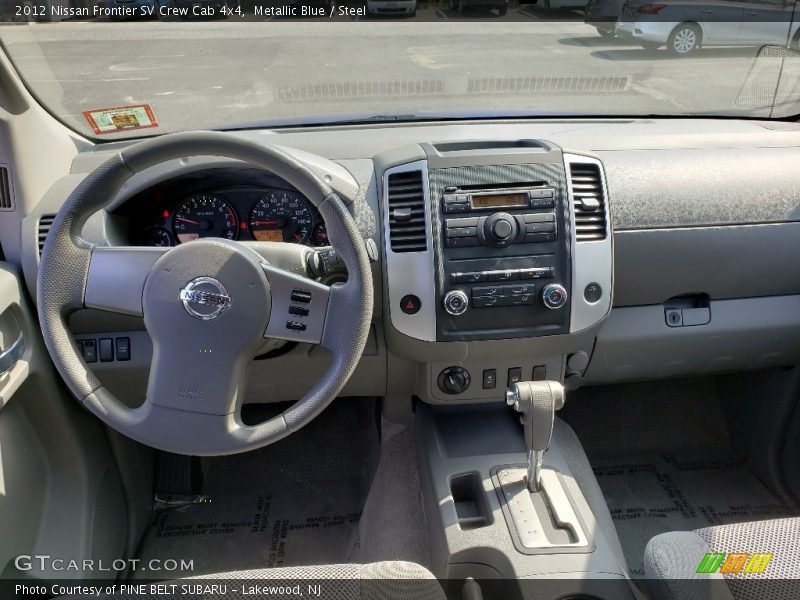 Metallic Blue / Steel 2012 Nissan Frontier SV Crew Cab 4x4
