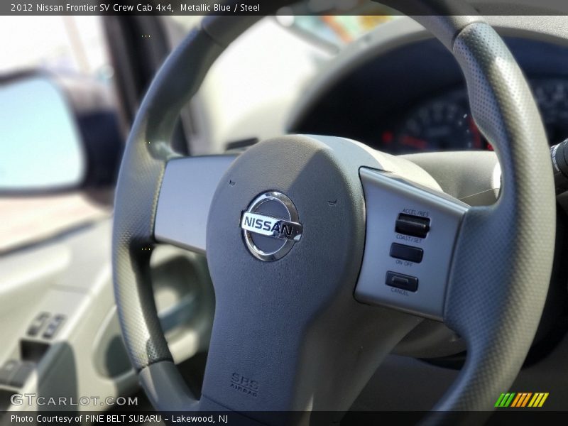 Metallic Blue / Steel 2012 Nissan Frontier SV Crew Cab 4x4