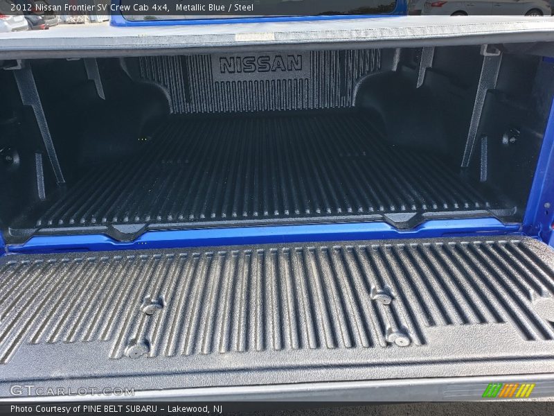 Metallic Blue / Steel 2012 Nissan Frontier SV Crew Cab 4x4
