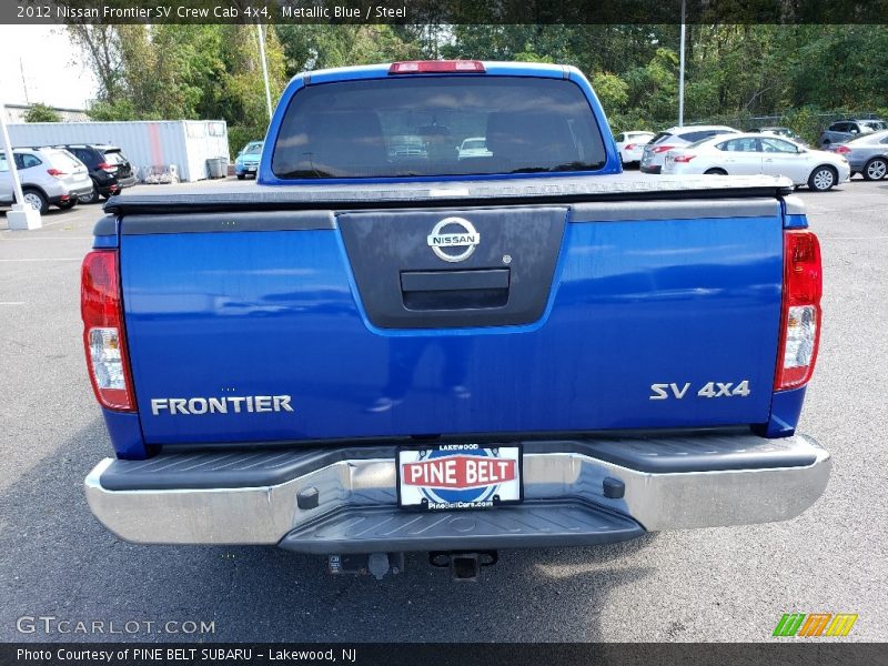 Metallic Blue / Steel 2012 Nissan Frontier SV Crew Cab 4x4
