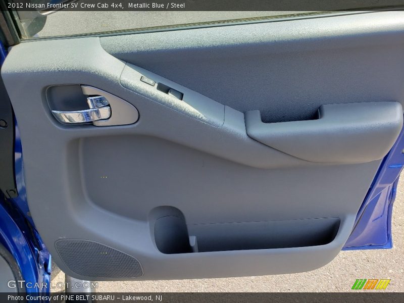 Metallic Blue / Steel 2012 Nissan Frontier SV Crew Cab 4x4