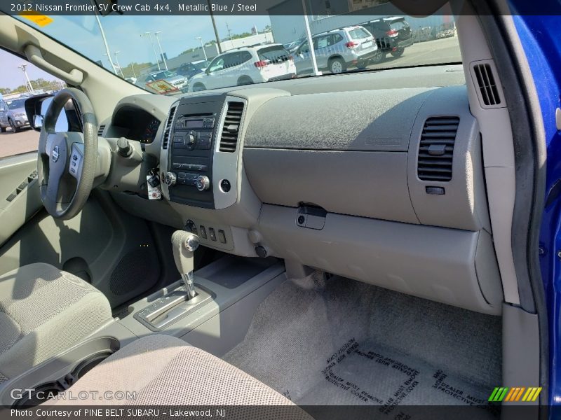 Metallic Blue / Steel 2012 Nissan Frontier SV Crew Cab 4x4