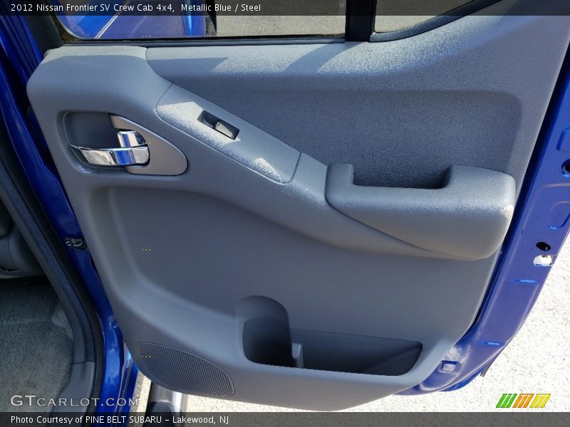 Metallic Blue / Steel 2012 Nissan Frontier SV Crew Cab 4x4