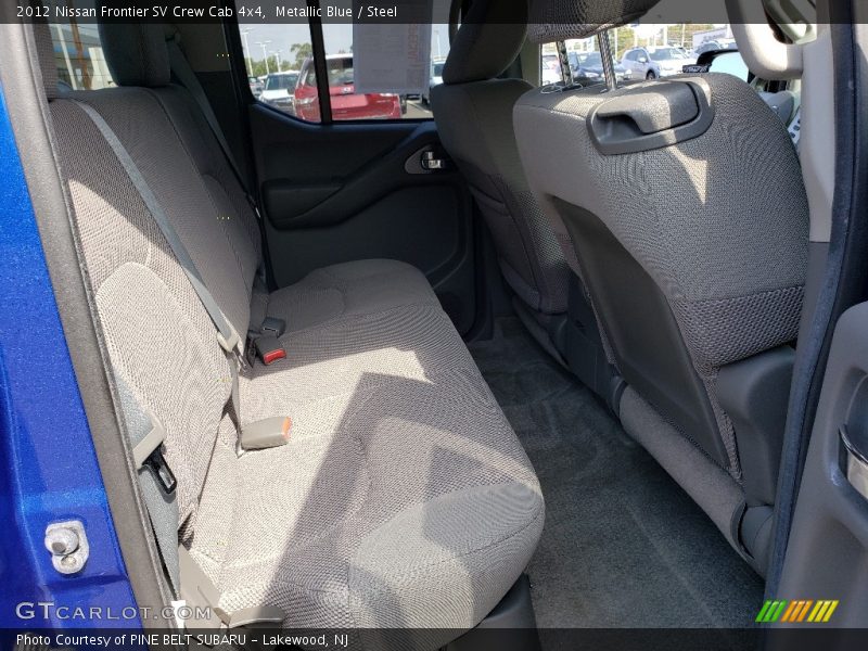 Metallic Blue / Steel 2012 Nissan Frontier SV Crew Cab 4x4