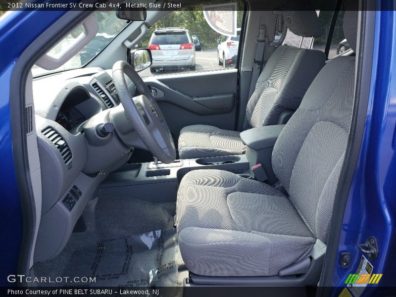 Metallic Blue / Steel 2012 Nissan Frontier SV Crew Cab 4x4