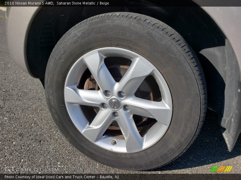 Saharan Stone Metallic / Beige 2010 Nissan Murano S AWD