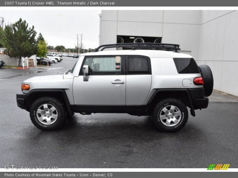 Titanium Metallic / Dark Charcoal 2007 Toyota FJ Cruiser 4WD