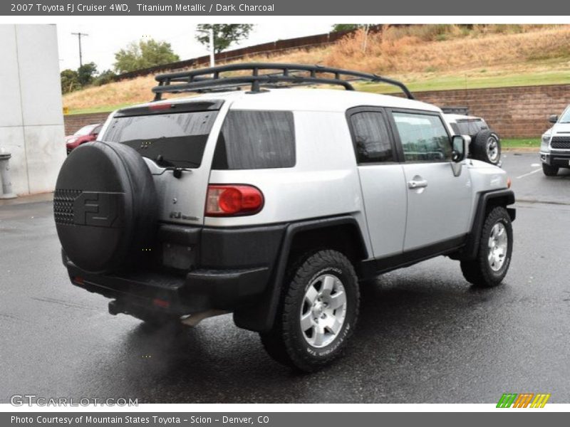 Titanium Metallic / Dark Charcoal 2007 Toyota FJ Cruiser 4WD