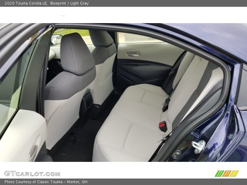 Blueprint / Light Gray 2020 Toyota Corolla LE
