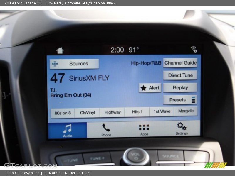 Ruby Red / Chromite Gray/Charcoal Black 2019 Ford Escape SE