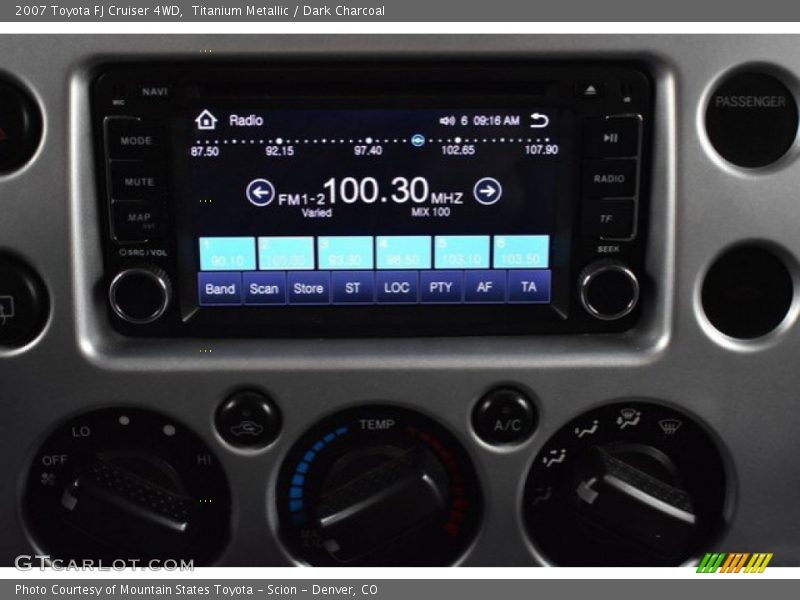 Titanium Metallic / Dark Charcoal 2007 Toyota FJ Cruiser 4WD