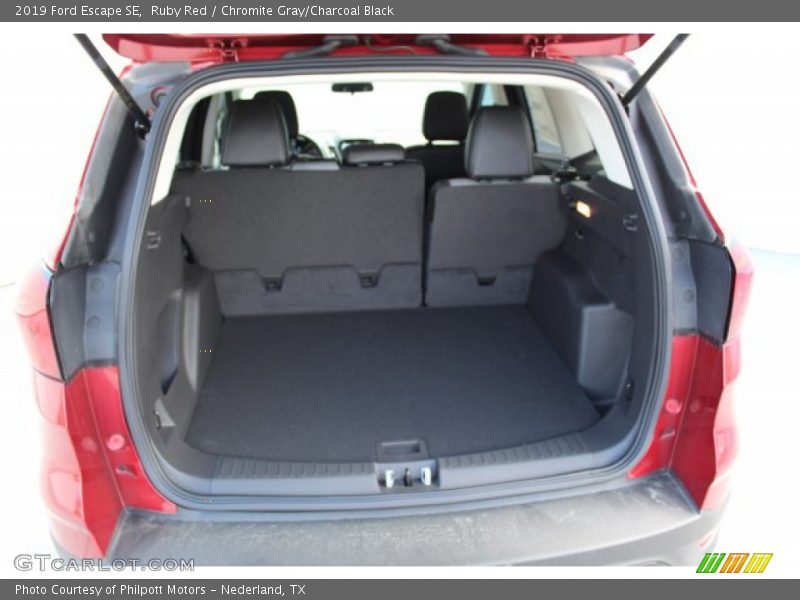 Ruby Red / Chromite Gray/Charcoal Black 2019 Ford Escape SE
