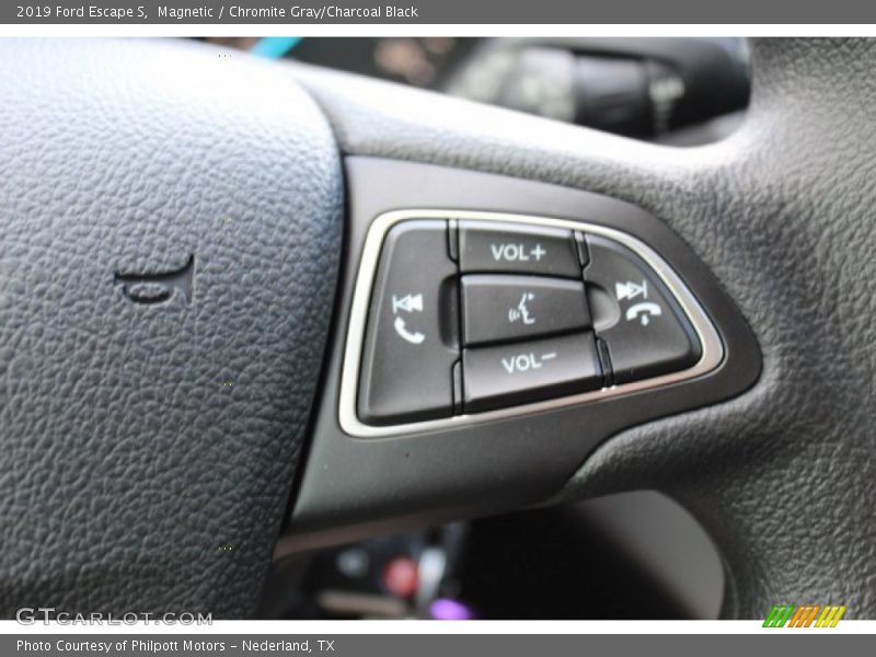 Magnetic / Chromite Gray/Charcoal Black 2019 Ford Escape S