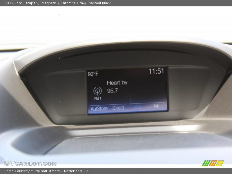 Magnetic / Chromite Gray/Charcoal Black 2019 Ford Escape S