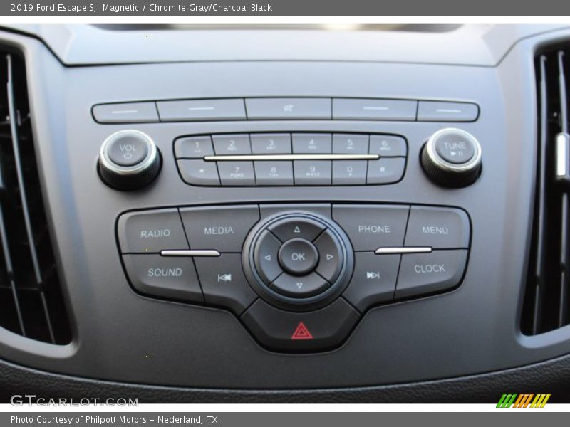 Magnetic / Chromite Gray/Charcoal Black 2019 Ford Escape S